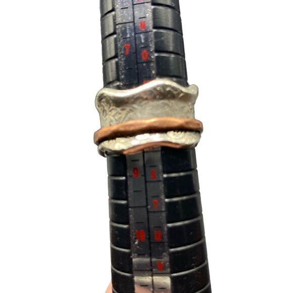 925 Sterling silver spinner ring - Picture 10 of 11